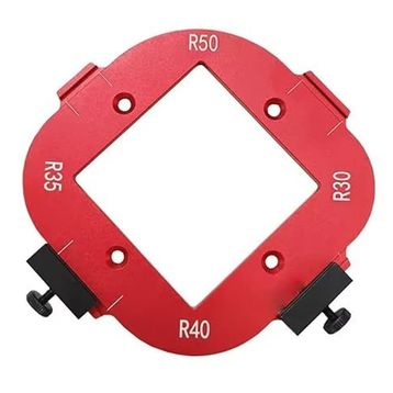 Rox Wood 0282 Alüminyum 4 Açılı Köşe Yönlendirici Freze Şablonu