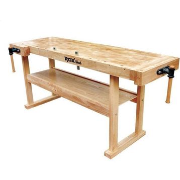Rox Wood 190 cm Çift Mengeneli Hobi Marangoz Tezgahı