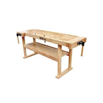 Rox Wood 190 cm Çift Mengeneli Hobi Marangoz Tezgahı