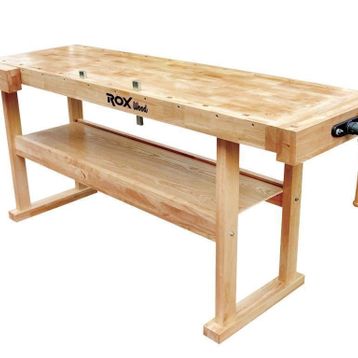 Rox Wood 190 cm Çift Mengeneli Hobi Marangoz Tezgahı