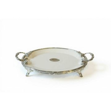 Roy King Classy Oval 25x42 cm Gümüş Sunum Tabak