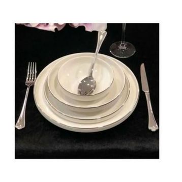 Roy King Hrn 23030S Dina Sılver Lıne 24 Parça 6 Kişilik Yemek Takımı