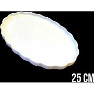 Roy King HRN007-3 Twist 25 cm Porselen Kayık Tabak