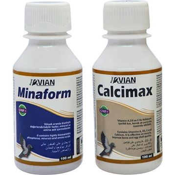 Royal Calcimax Minaform 100 ml Kafes Kuşlarında Kabuk ve Fosfor Desteği