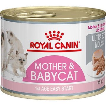 Royal Canin 12x195 gr Mother Babycat Anne ve Yavru Kediler için Konserve Yaş Maması
