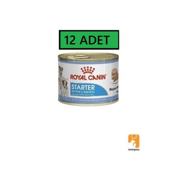 Royal Canin 12x195 gr Starter Yavru Gebe Emziren Köpek Konservesi