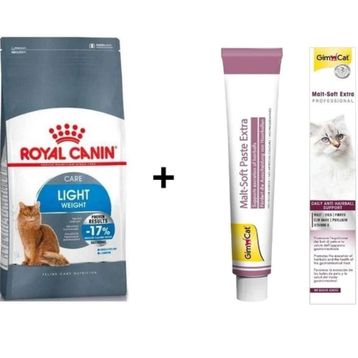 Royal Canin 1,5 kg Light Weight Kedi Maması + 100 gr Gimcat Malt