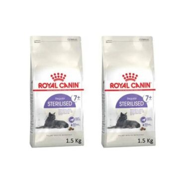 Royal Canin 2x1.5 kg Kısırlaştırılmış Yaşlı Kedi Maması