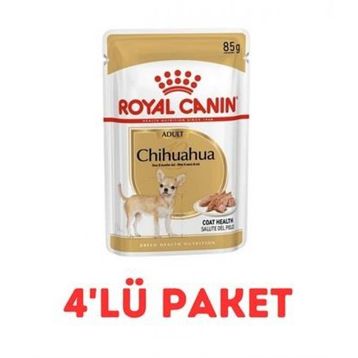 Royal Canin 4x85 gr Chihuahua Adult Pouch Konserve Köpek Maması