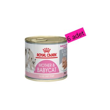 Royal Canin 6x195 gr Mother And Babycat Konserve Kedi Maması