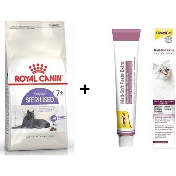 Royal Canin +7 Yaş Üzeri 3.5 kg Kısırlaştırılmış Kedi Maması + Gimcat 100 gr Malt