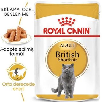 Royal Canin 85 GR Pouch British Yetişkin Kedi Konservesi