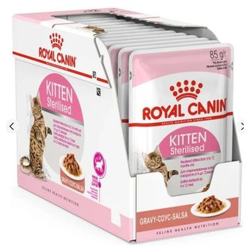 Royal Canin Kitten Gravy Kısırlaştırılmış 12x85 gr Yavru Kedi Konservesi