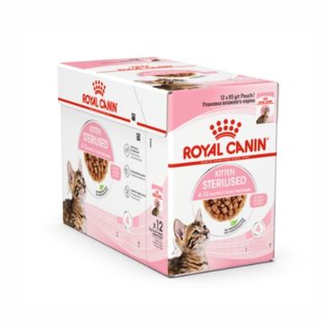 Royal Canin Kitten Gravy Kısırlaştırılmış 12x85 gr Yavru Kedi Konservesi