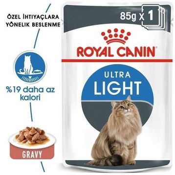 Royal Canin Light Gravy 85 gr Yetişkin Diyet Kedi Konservesi