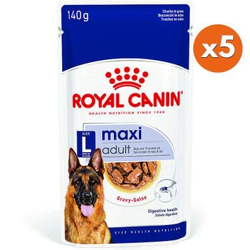Royal Canin Maxi Adult Gravy 5x140 gr Köpek Yaş Maması