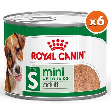 Royal Canin Mini Adult Küçük Irk 6x195 gr Köpek Konservesi