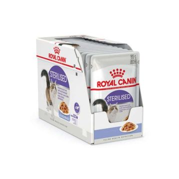 Royal Canin Pouch Jelly Sterilised Kısırlaştırılmış 12x85 gr Yaş Kedi Maması