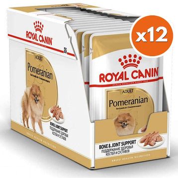 Royal Canin Pouch Pomeranian Irkı Özel Yaş 12x85 gr Köpek Maması