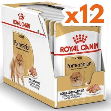 Royal Canin Pouch Pomeranian Irkı Özel Yaş 12x85 gr Köpek Maması