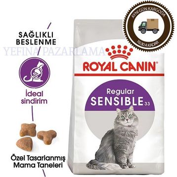 Royal Canin Sensible 2 kg Hassas Adult Cat Food Yetişkin Kedi Maması
