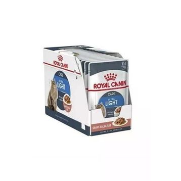 Royal Canin Ultra Light Düşük Kalorili Light 12 adet-85 gr Renkli Kedi Konservesi