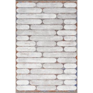 Royal Halı JV11C Royal Serenity Turuncu - Gri 160x230 cm Salon Halısı