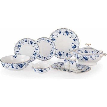 Royal London Perla Leaf 60 Parça Yemek Takımı