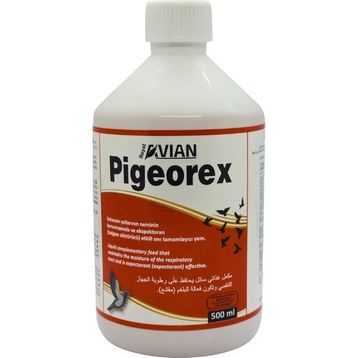 Royal Pigeorex 500 ml Güvercin ve Kafes Kuşlarında Hırıltı ve Nefes Açıcı Tamamlayıcı Yem