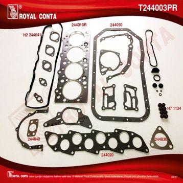 Royal T244003PR L300 Uyumlu Keçeli Motor Takım Contası