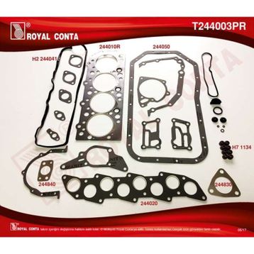 Royal T244003PR L300 Uyumlu Keçeli Motor Takım Contası