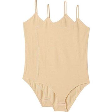 Royaleks 2 Adet Ten İp Askılı Kadın Çıtçıtlı Body