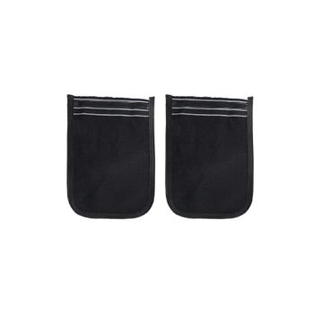 Royaleks 25x17 cm 2 Adet Osmanlı Kalın Siyah Banyo Hamam Kesesi