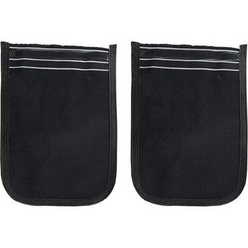 Royaleks 25x17 cm 2 Adet Osmanlı Kalın Siyah Banyo Hamam Kesesi