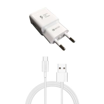 Royaleks 3.1A 1 mt Android Type-C Uçlu Kablolu Hızlı Şarj Cihazı