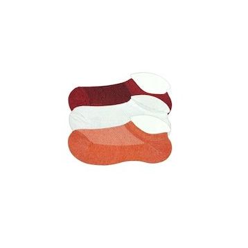 Royaleks 3 Adet Çocuk Sneaker Bordo Beyaz Turuncu Patik Çorap