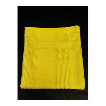 Royaleks 42x68 cm Sarı Dekoratif Cam Bezi