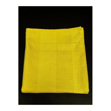 Royaleks 42x68 cm Sarı Dekoratif Cam Bezi