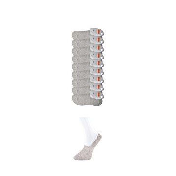 Royaleks 9 Çift Gri Erkek Babet Çorap