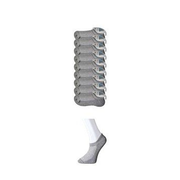 Royaleks 9 Çift Gri Erkek Görünmez Çorap