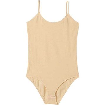 Royaleks İp Askılı Ten Rengi Kadın Çıtçıtlı Body