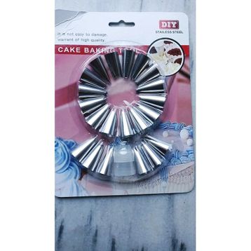 Royaleks RA-560 22 Parça Metal Kek Kalıbı Seti