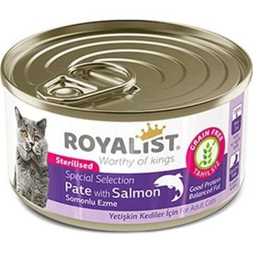 Royalist Kısırlaştırılmış Somonlu 85 gr Kedi Maması