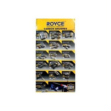 Royce 16 Parça Spiral Kırıcı Delici Kömür Matkap Seti
