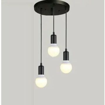 Rsylight 30 cm Retro Metal Sarkıt Avize Rustik 3'lü Sarkıt Avize