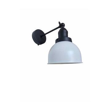 Rsylight Retro Metal Dekoratif Akrobatik Rustik Siyah Beyaz Mafsallı Duvar Aplik