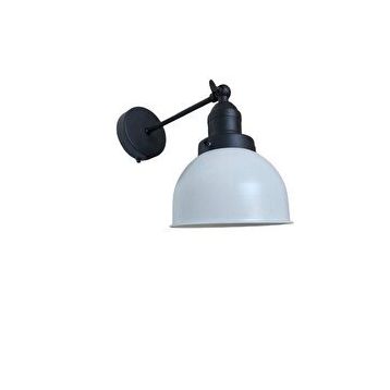 Rsylight Retro Metal Dekoratif Akrobatik Rustik Siyah Beyaz Mafsallı Duvar Aplik