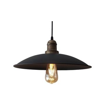 Rsylight Retro Metal Dekoratif Tekli Siyah Rustik Sarkıt Avize