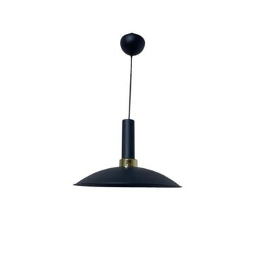 Rsylight Retro Metal Dekoratif Tekli Siyah Rustik Sarkıt Avize