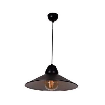 Rsylight Retro Metal Dekoratif Tekli Siyah Rustik Sarkıt Avize